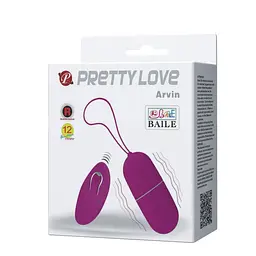 Віброяйце Pretty Love Arvin Vibrating Egg 7.9 см фіолетовий - мініатюра 10
