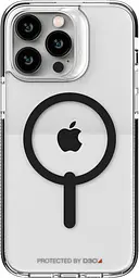 Оригінальний протиударний чохол Gear4 Santa Cruz MagSafe для iPhone 14 Pro Clear Black (702010123) - мініатюра 2