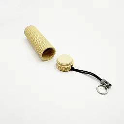 Чохол-капсула CryptoSafe Capsule для Ledger Nano S / Nano S Plus / Nano X, Бежевий - мініатюра 3