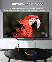 Смарт ТВ приставка T95Z Plus H618 4/64Gb - мініатюра 7