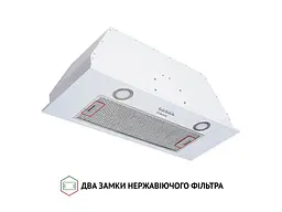 Витяжка Perfelli BI 7652 WH 1000 LED - мініатюра 3