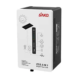 Система резервного живлення (інвертор та батарея) Sako Alpha-ESS-500W/1KWh настінна. Потужність 500 Вт, енергоємність 1004.8 Вт*год, LifePO4 (42-00314) - мініатюра 11