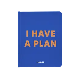 Блокнот для планування "I HAVE A PLAN" синій