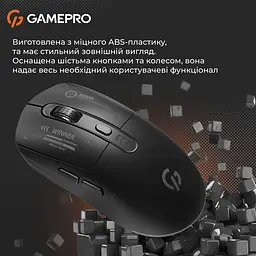 Миша GamePro Genesis Winner Black (GM079B) - мініатюра 11