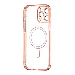 Чохол TPU Edge & PC with MagSafe (Protected Camera & Lens) iPhone 13 Pro Max Pink - мініатюра 3