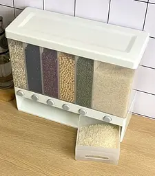 Кухонний органайзер для круп та сипучих продуктів Kitchen master - мініатюра 4