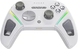 Бездротовий геймпад Ajazz GP100 RGB білий (GP100-W) - мініатюра 2