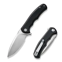 Ніж складаний кишеньковий Civivi Mini Praxis, (7.5 см) D2/G10 чорний