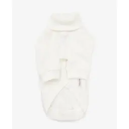 Гольф класичний з ангори для собак молочний XS (довжина спинки 29-33см)