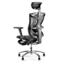 Крісло ігрове Barsky Game Mesh Grey (GM-02) - мініатюра 5