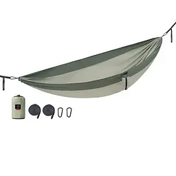 Туристичний одномісний гамак Naturehike (до 150 кг) Зелений