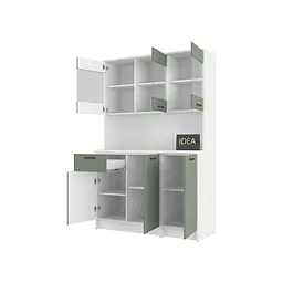 Буфет кухонний Idea К-92.2 Білий / Камуфляж - мініатюра 4