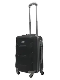 Валіза маленька S ABS-пластик Milano bag 147M 55×38×23см 45л Чорний - мініатюра 1