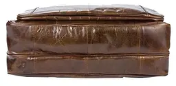 Чоловічі шкіряні сумки 14769 Vintage коричневий - мініатюра 5