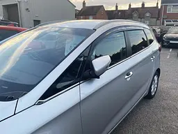 Дефлектори вікон вітровики для KIa Carens 2013- 4 шт (Auto Clover) - мініатюра 2