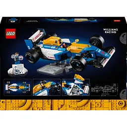 Конструктор LEGO Icons Williams Racing FW14B і Найджел Менселл 799 деталей (10353) - мініатюра 14