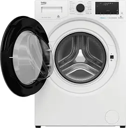 Пральна машина Beko з фронтальним завантаженням , 6кг, 1200, A+++, Пар, 45см, Дисплей, SMART, Інвертор, Білий (WUE6636XAW) - мініатюра 3