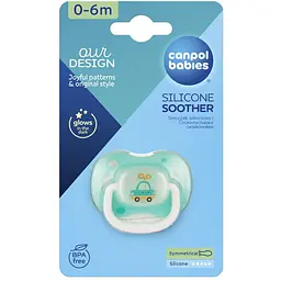 Пустушка Canpol babies Toys силіконова симетрична 0-6 міс. в асортименті (23/291) - мініатюра 8