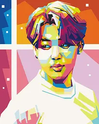Картина за номерами Jimin. Art Prints 40*50 см ArtCraft 10269-AC