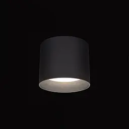 Металева підсвітка на стелю Brille AL-732/1 GX53 BK 36-474 - мініатюра 4