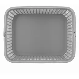 Кошик для білизни Ardesto пластик PP 38x29.5x33 см 26 л сірий (ARHC2402GG) - мініатюра 4
