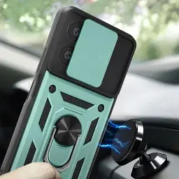 Панель BeCover Military для Xiaomi 14 5G Dark Green (710799) - мініатюра 4