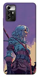 TPU чохол Demsky The witcher ciri для ZTE Blade A72