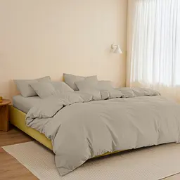 Комплект постільної білизни Cosas євро з простирадлом на резинці SAVANA 200 x 220 см (Ranfors07_Savana_El-Savana_200) - мініатюра 3