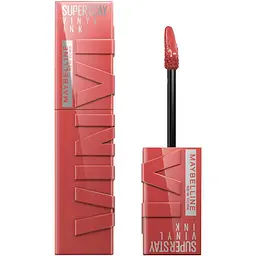 Рідка помада для губ Maybelline New York Super Stay Vinyl Ink Peachy відтінок 15, 4.2 мл (B3420800)