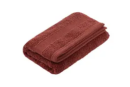Рушник махровий Ardesto SuperSoft 50х90 см 100% бавовна теракотовий (ART2250RT)  - мініатюра 4