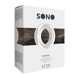 Ерекційне кільце Sono No.39, 3.5 см (напівпрозорий) - мініатюра 3