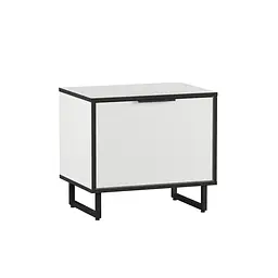 Тумба для взуття Moreli Forte F-0004 в стилі Loft 550х505х400 мм Білий