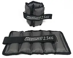 Обтяжувачі для ніг та рук з металом Metal 2,5 кг (пара) EasyFit fit0024810 - мініатюра 3