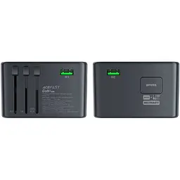 Зарядний пристрій Acefast 5xUSB 75W (3xUSB-C + 2xUSB-A) Gan Z1 Fast Charger (6974316282495) - мініатюра 8