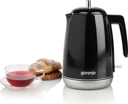 Електрочайник Gorenje 1.7 л Strix контроль чорний kuh0015336 - мініатюра 6