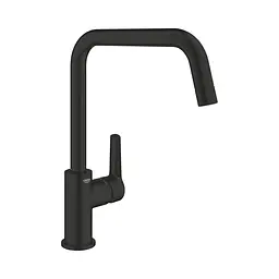 Змішувач для кухні Grohe QuickFix Start 304702430, Чорний матовий