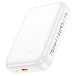 Зовнішній магнітний акумулятор Hoco J117A Esteem PD 10000mAh 20W білий - мініатюра 2