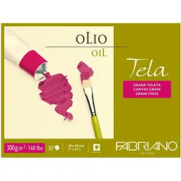 Склейка Fabriano Tela 300 г/м² холст 10 аркушів