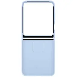 Оригінальний протиударний силіконовий чохол Samsung Silicone Case для Galaxy Z Flip6/Flip7 FE/ Flip5 Blue EF-PF741TLEGUA - мініатюра 7