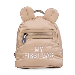 Дитячий рюкзак Childhome My first bag, бежевий (CWKIDBPBE) - мініатюра 2