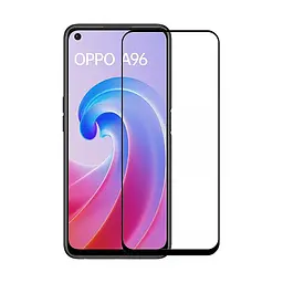 Скло захисне BeCover Oppo A96 Black (709770) - мініатюра 2