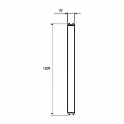 Лампочка Eurolamp G13 (LED-T8-18W/4100) - мініатюра 3