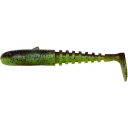 Силікон Savage Gear Gobster Shad 75 мм 5.0g Chartreuse Pumpkin (5 шт/уп)