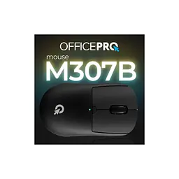 Мишка OfficePro M307B Silent Click Wireless/Bluetooth Black (M307B) - мініатюра 5