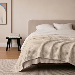 Плед покривало Cosas Magnolia Greek Waffle 240х260 см вафельне (Blanket_07Magnolia_GreekWaffle_240x260) - мініатюра 2