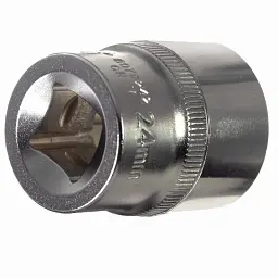 Насадка шестигранна коротка 1/2" 24мм CrV ULTRA (6070242) - мініатюра 5