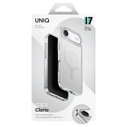 Чохол до мобільного телефона Uniq Clario iPhone Air Magclick Charging Transparent (8886463694756) - мініатюра 6