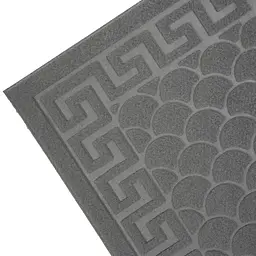 Килимок придверний Eco Fabric Луска без кромки сірий 45 х 75 см (4575-002) - мініатюра 6