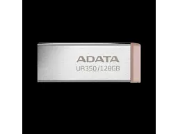 USB флеш накопичувач ADATA UR350 128 GB Silver/Beige USB 3.2