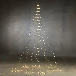 Гірлянда Luca Lighting Конус 256 LED теплий білий 1.6 + 6 м (1105708)